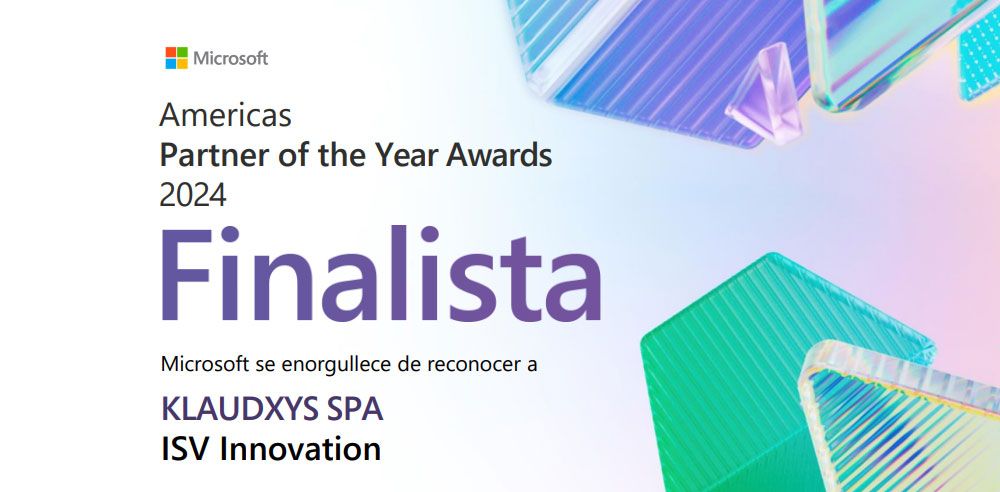 Klaudxys Finalista Microsoft Americas Partner of the Year 2024 ISV Innovation