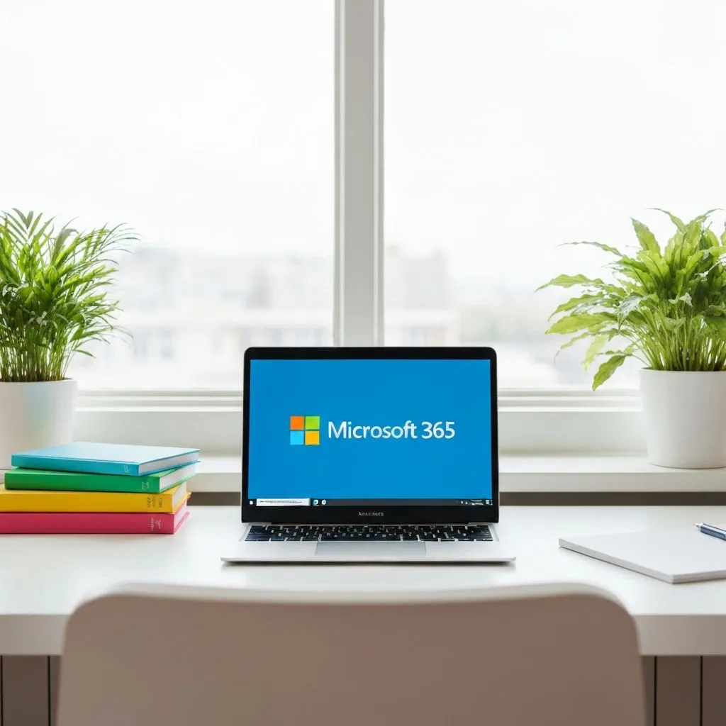 Microsoft 365 en laptop