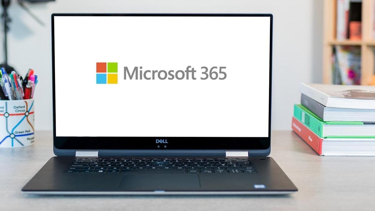 Microsoft 365 en laptop